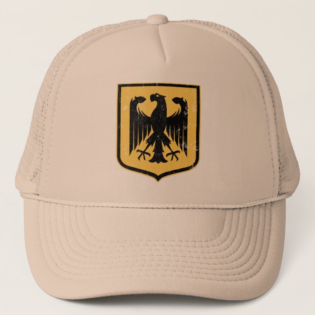 Casquette Manteau d'Allemand Eagle - du Deutschland des bras (Devant)