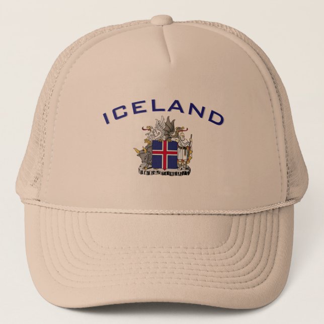 Casquette Manteau de l'Islande des bras (Devant)