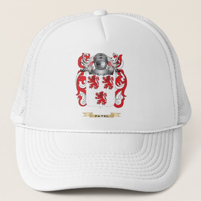 Casquette Manteau de Patel des bras (crête de famille) (Devant)