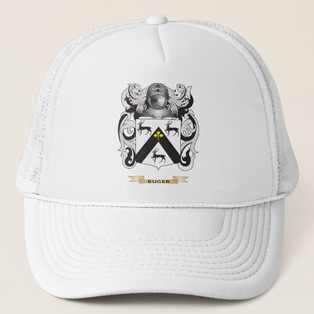 Casquette Manteau de Ruger des bras (crête de famille) (Devant)