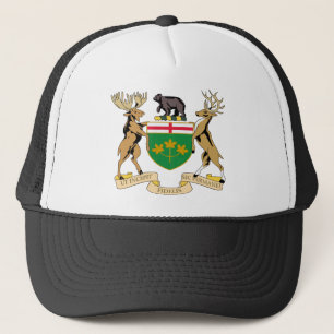 Casquette Manteau d'Ontario (Canada) des bras