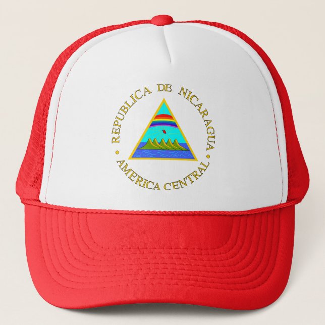 Casquette Manteau du Nicaragua de détail de bras (Devant)