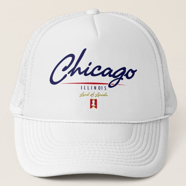 Casquette Manuscrit de Chicago (Devant)