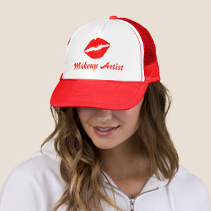Casquette Maquillage Artiste Lip Print