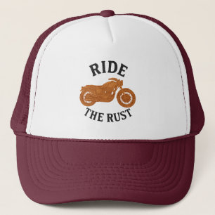 Casquette Marche de la rouille   Chapeau de camion de moto r