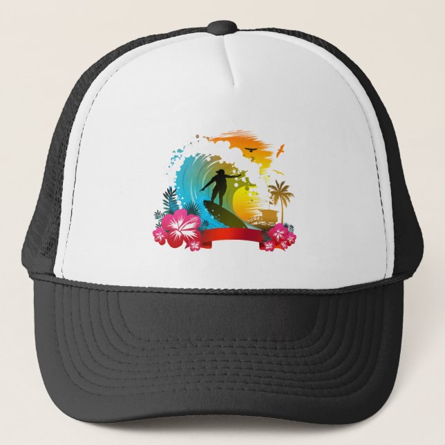Casquette Marcher Sur La Marche (Devant)