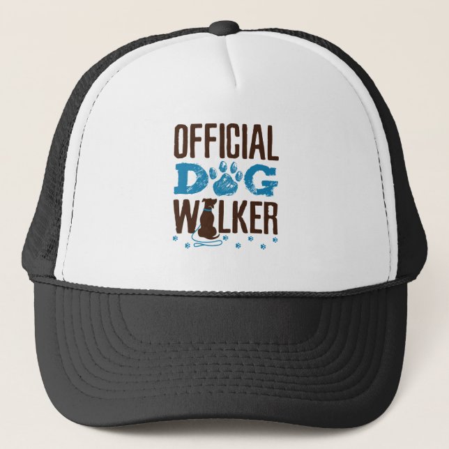 Casquette Marcheur de chien officiel (Devant)