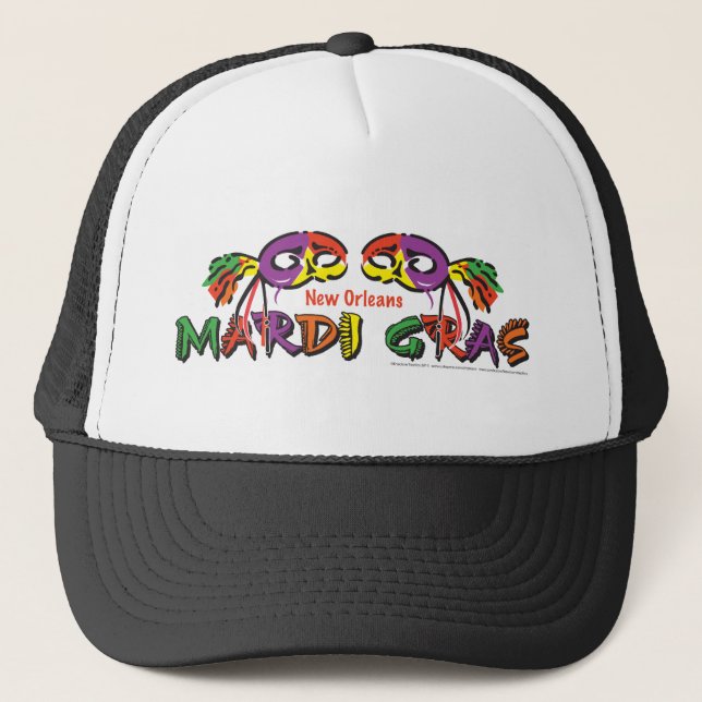 CASQUETTE MARDI-GRAS (Devant)