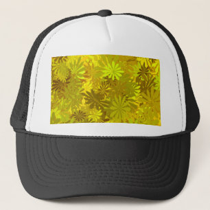 Casquette Marguerites jaunes
