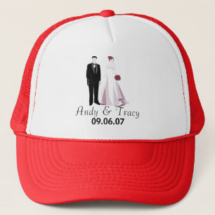 Casquette Mariage d'Andy et de Tracy