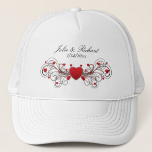 Casquette Mariage de coeur