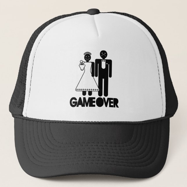 Casquette Marié malheureux sur- de jeu (Devant)
