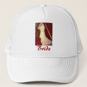 Casquette Mariée rétro