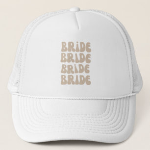 Casquette Mariée Rétro Moderne Enterrement de Vie de Jeune F