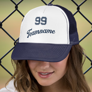Casquette Marine Baseball Custom Player Numéro et nom de l'é