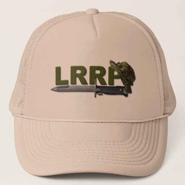 Casquette Marines militaires LRRP LRRPS Recon Snipers (Devant)