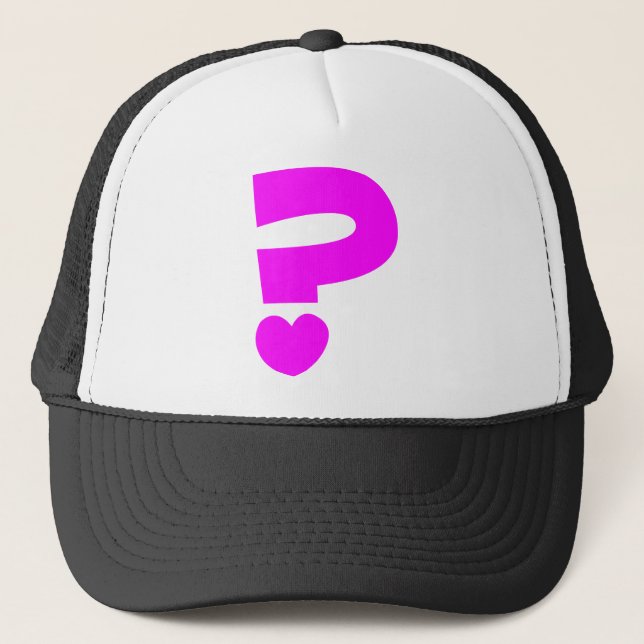 Casquette Marque de question (Devant)