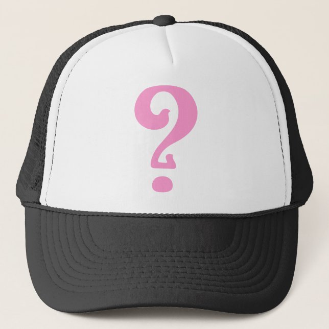 Casquette Marque de question Art Nouveau (Devant)