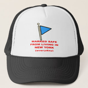 Casquette Marqué Sûr De Vivre À New York #