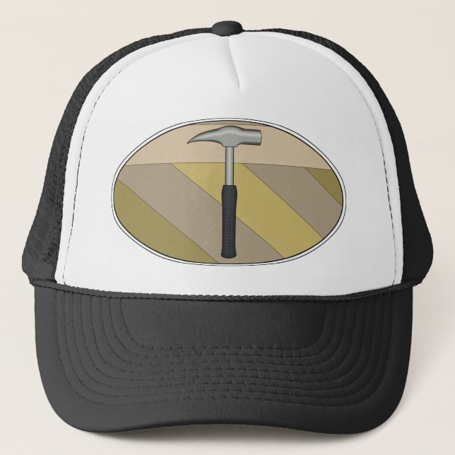 Casquette Marteau de roche du géologue (Devant)