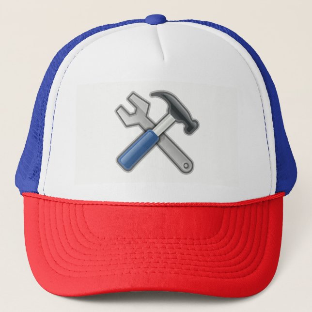 Casquette Marteau et Wrench (Devant)