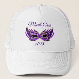 Casquette Masque Mardi Gras 2018