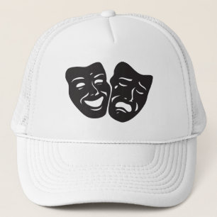 Casquette Masques de théâtre de drame de tragédie de com