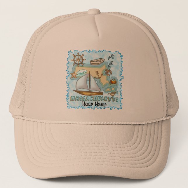 Casquette Massachusetts (Devant)