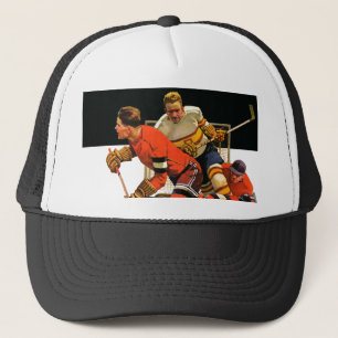 Casquette Match de hockey sur glace