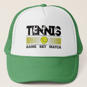 Casquette Match de jeu de tennis