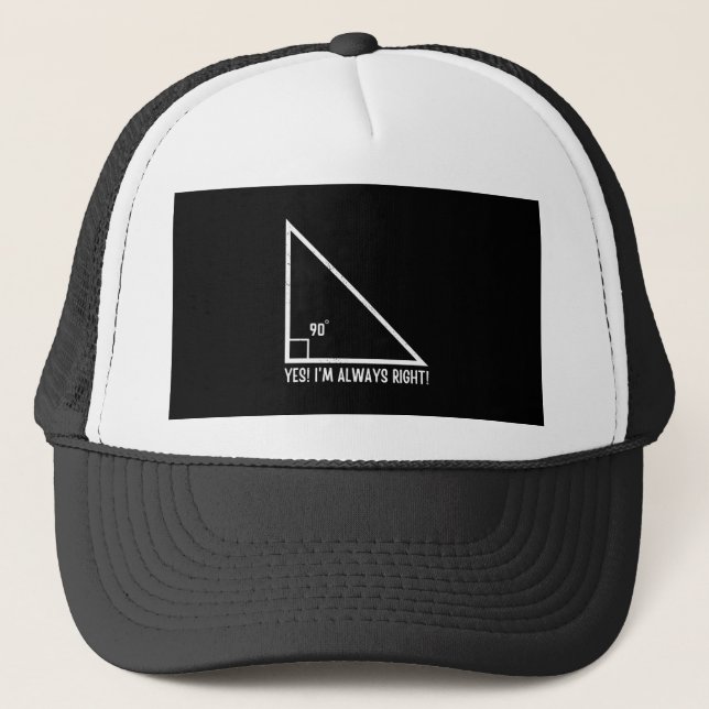 Casquette Mathématiques / Mathématiques Professeur amusant (Devant)