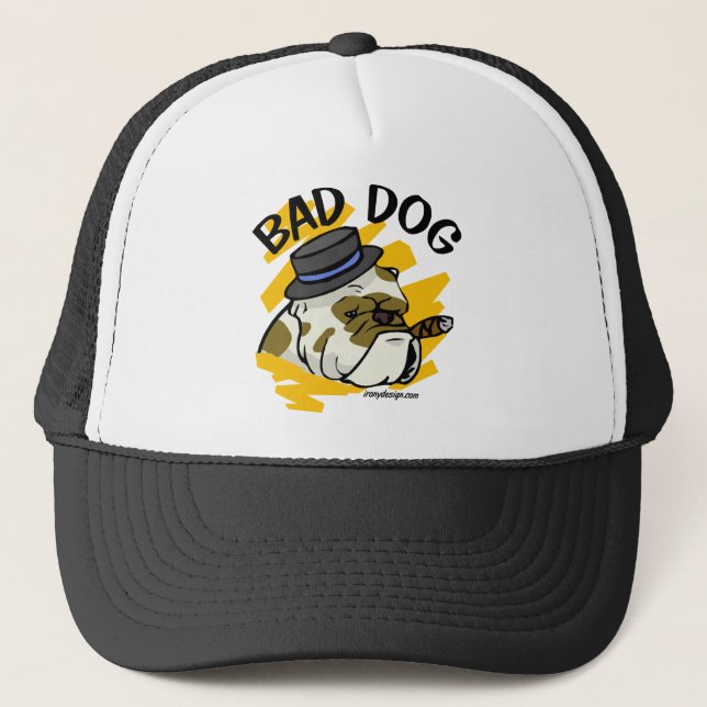 Casquette Mauvais chien (Devant)