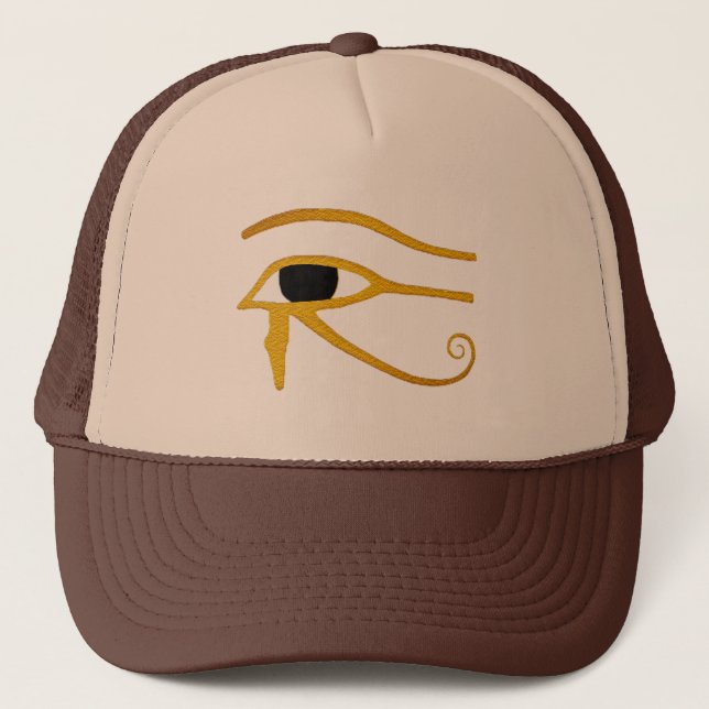 Casquette mauvais pour l'os Oeil égyptien de corus chemise (Devant)