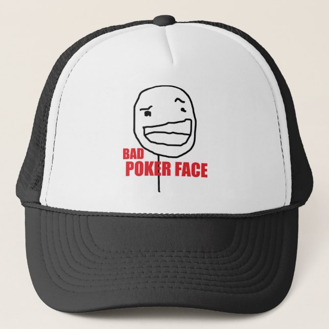 Casquette Mauvais visage de tisonnier (Devant)