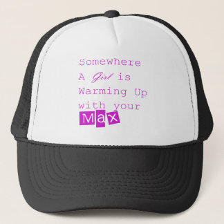 Casquette maximum de camionneur de fille