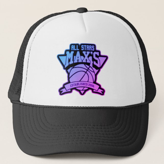 Casquette Max's All Stars Gradient Logo Trucker Chapeau (Devant)