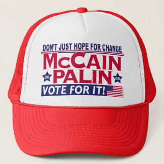 Casquette McCain Palin 2008