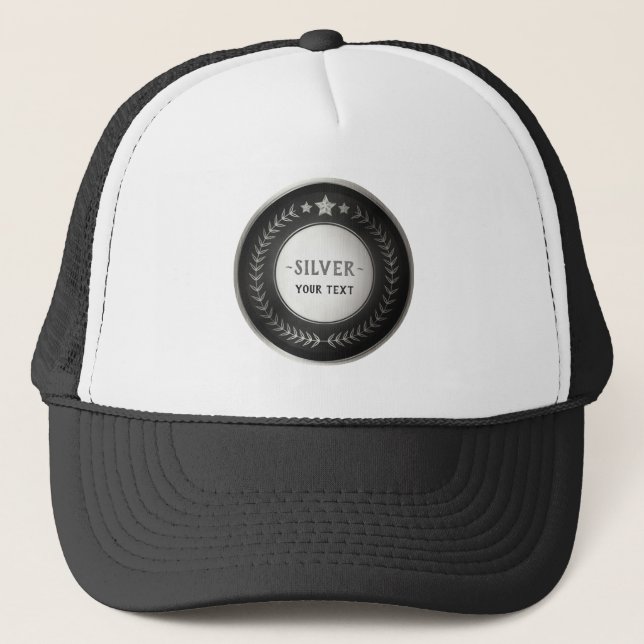 Casquette MÉDAILLE DIY IMPRESSION PERSONNALISÉE Champion Arg (Devant)