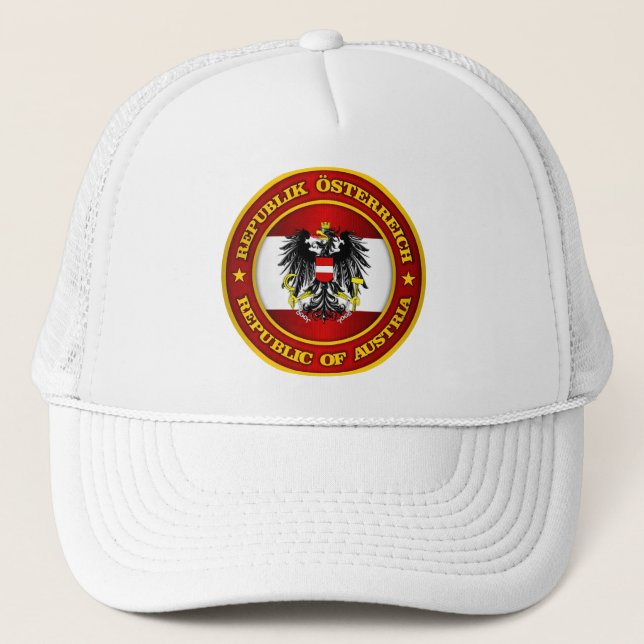 Casquette Médaillon d'Autriche (Devant)