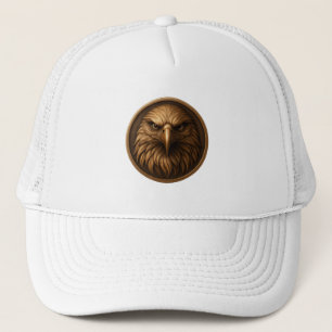 Casquette Médaillon de tête d'aigle royal 3D style chapeau