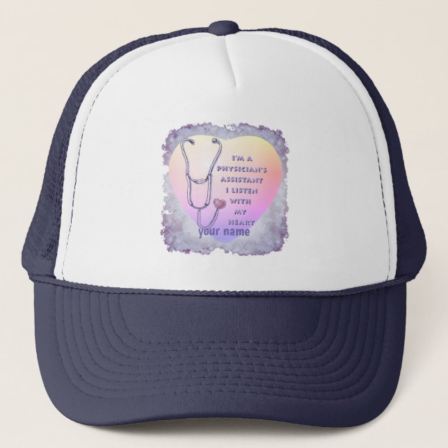 Casquette Médecin Assistant Coeur (Devant)