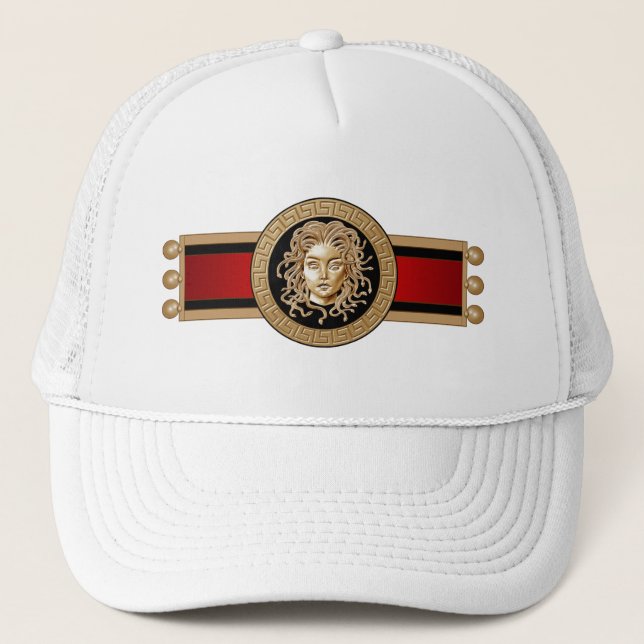 Casquette Medusa Medalion Gold (Devant)