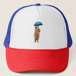 Casquette Meerkat avec parapluie