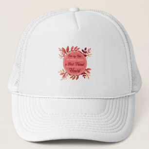 Casquette Meilleur Ami Amitié Automne Tenue Femmes Côté Par
