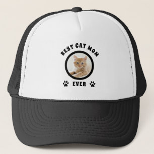 Casquette Meilleur Chat Maman Toujours Personnalisé Photo Pe