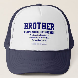 Casquette Meilleur Frère d'ami d'une autre mère chrétienne