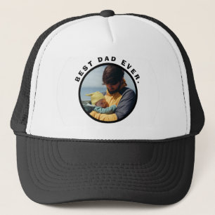 Casquette Meilleur papa Jamais Custom Photo Fête des pères C