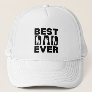 Casquette Meilleur papa jamais enfant Silhouette