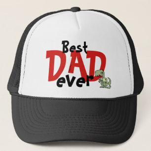 Casquette Meilleur papa Jamais Rouge Texte Noir Bébé Garçon 