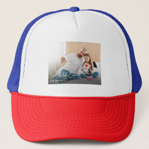 Casquette Meilleur papa jamais une simple photo personnalisé